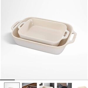 Staub Set of 2 Gratin Dishes